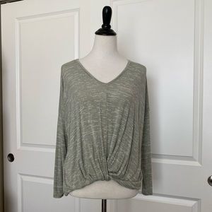 Long sleeve Batwing Shirt